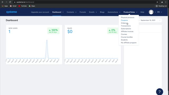 Systeme.io: Overview Of Features [All-In-One Online Business Building Software]