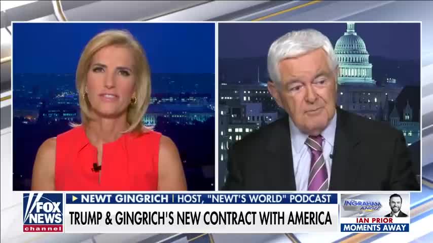 Trump, Gingrich team up drafting new 'Contract with America'