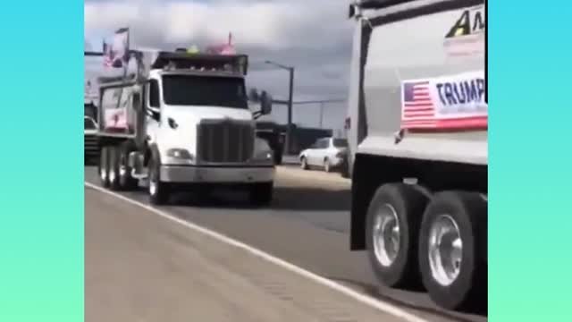 Massive truck convoy heading to Washington for the ‘Million MAGA March’