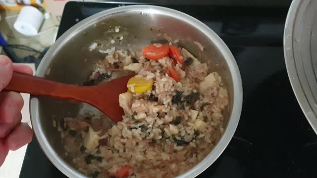 Korean risotto tuna porridge