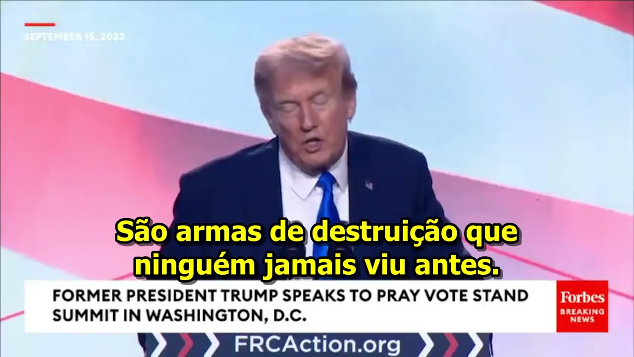 Donald Trump alerta sobre possibilidade da Terceira Guerra Mundial