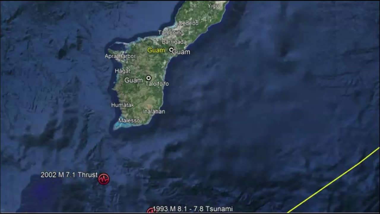 Guam Earthquake M5.1, U.S. Military Drill. Volt Typhoon Hack