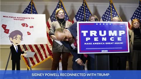 Sidney Powell is back on Trump train