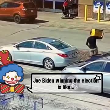Joe Biden winning the election it's like...