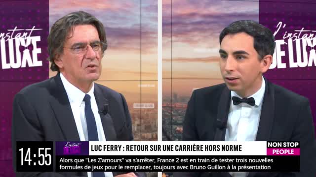 Les fins de mois difficiles de Luc Ferry