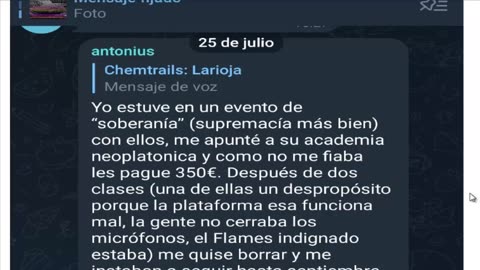 25ago2022 SOBERANIA 34 · Enrique Flames Tienda Juan Ramon Garcia Bernabeu Los hermanos Barea Iru Landucci Inma Q Sigifredo · Chemtrails La Rioja || RESISTANCE ...-