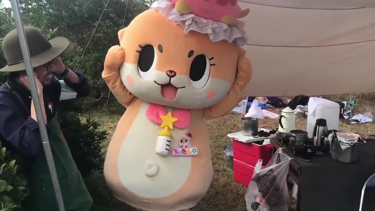 Japanese Mascot Fails, Fights & Funny Moments Video ちぃたん☆欲張り動画セット