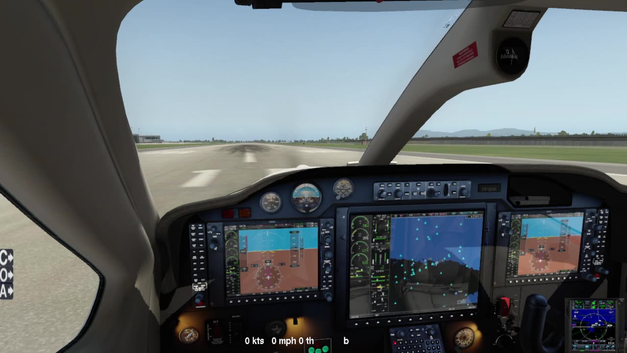 more TBM850 with a Garmin 750 - checkin navs - ILS TJSJ - Xplane 11.55