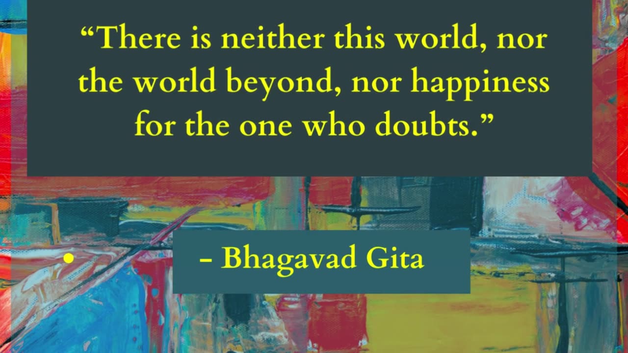 Quotes from Bhagavad Gita