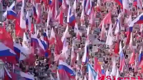 Victory day celebrations at Moscow