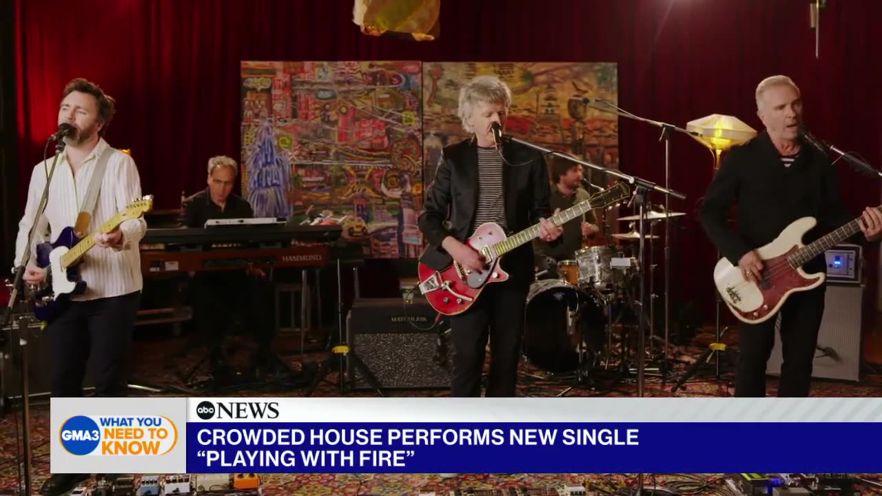 August 13, 2021 - Crowded House 'Playing With Fire'