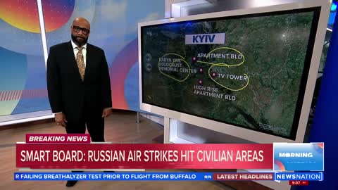 Russian airstrikes hit civilian areas _ Morning in America