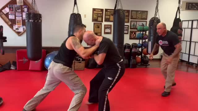 Grab by 2 Thugs by the Arms Krav Maga Defense