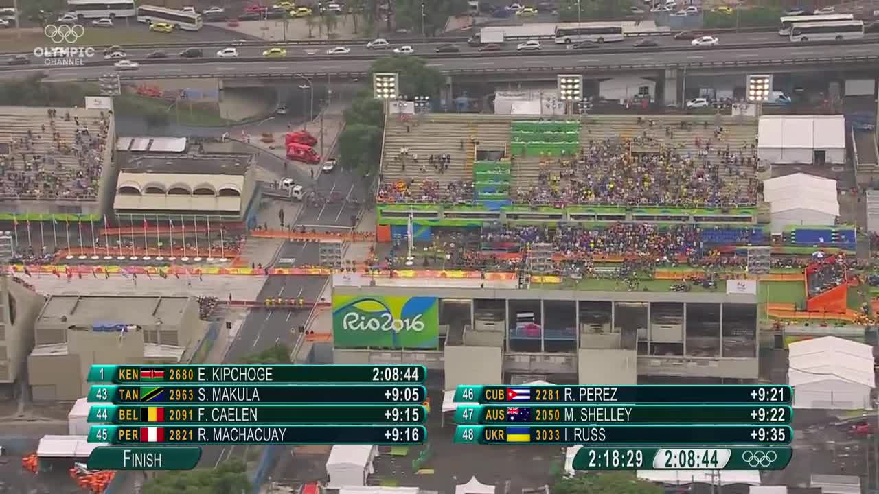 Men's Olympic Marathon 2016 Rio