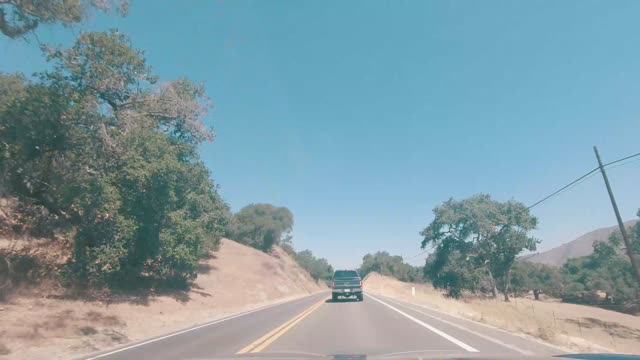 Drive through Lake Cachuma on way to Pismo Beach CA in 2.7K - ASMR