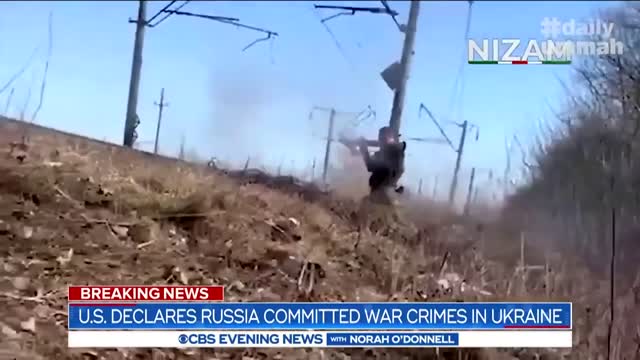 U.S. declares Russia committed war crimes in Ukraine