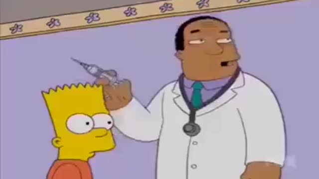 Simpsons predictive Programming warning