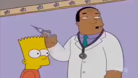 Simpsons predictive Programming warning