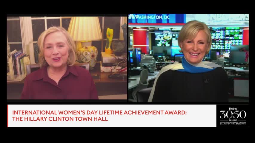 Hillary Clinton Asked Point Blank: 'Are You Open To Running For President Again?'