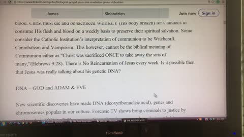This is a Perfect Explanation of Gods DNA -part 1