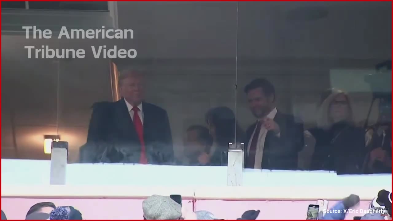 WATCH: Army-Navy Crowd Chants “USA” As Trump Returns to Game As Daniel Penny Joins Suite