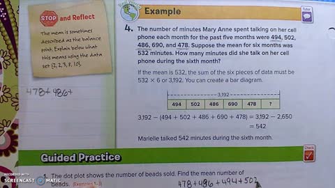 Gr 6 - Ch 11 - Lesson 1 - Mean