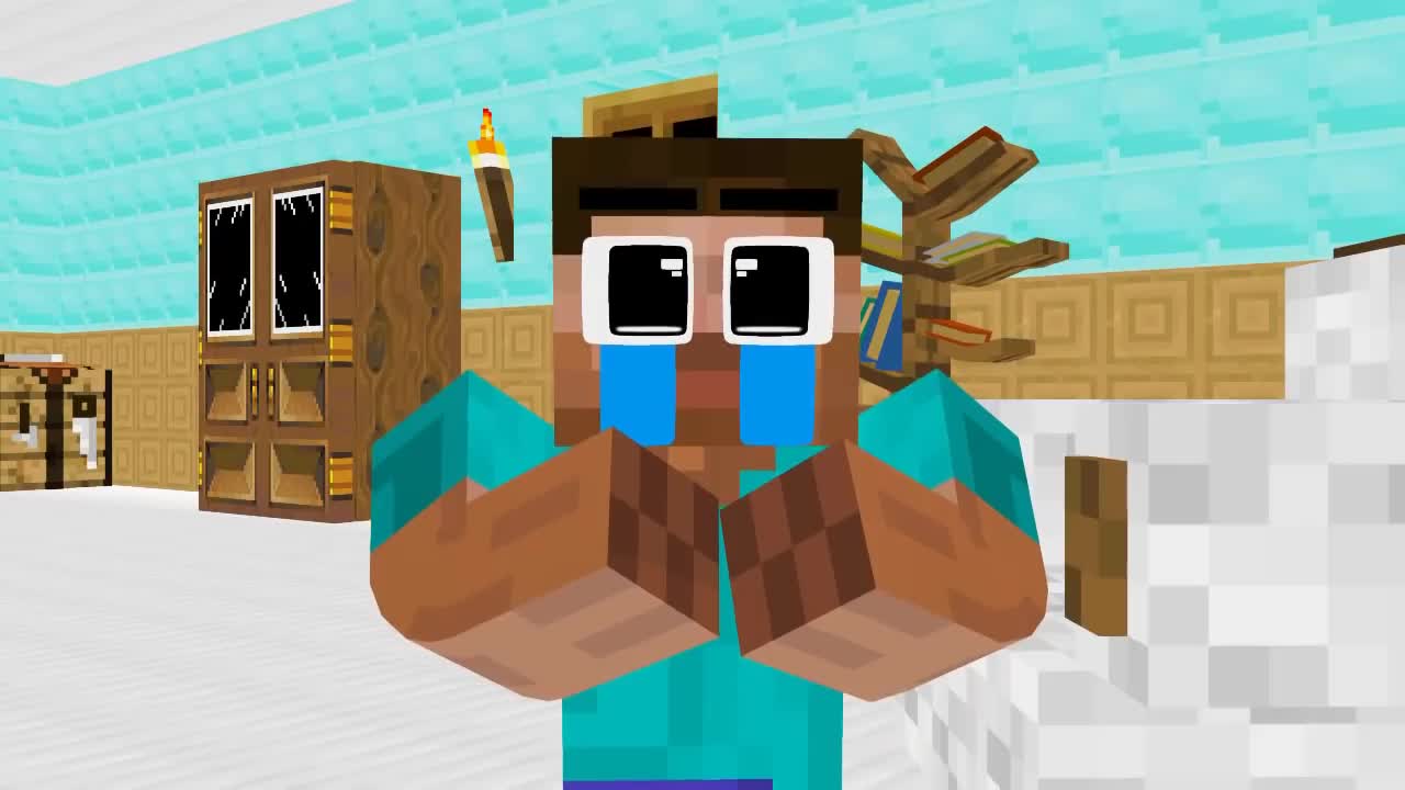 Poor Zombie and Herobrine's Misunderstanding - Sad Story - Minecraft Animation