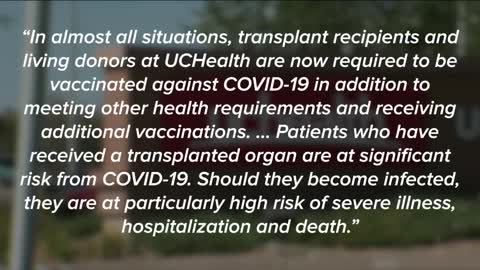 Woman Is Told That She Can’t Get An Organ Transplant Because She’s Not Vaccinated