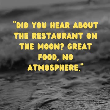 Lunar Dining: Restaurant Review from the Moon (Atmospheric Comedy!)
