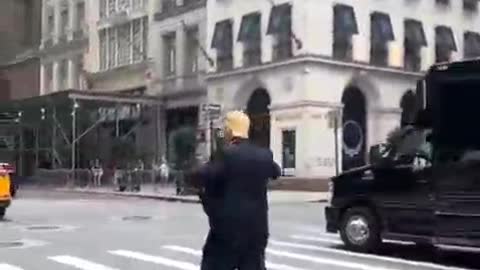 Trump directs the vehicle