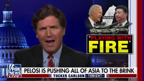 Tucker Carlson examines Pelosi's visit to Taiwan!!