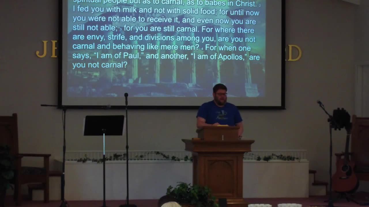 Growing up, Spiritually: 1 Corinthians 3