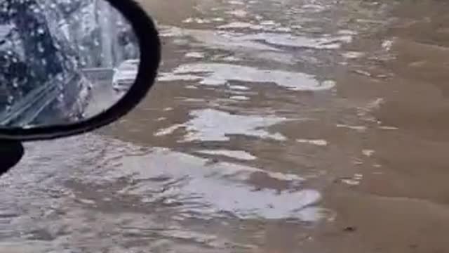 River under the bridge