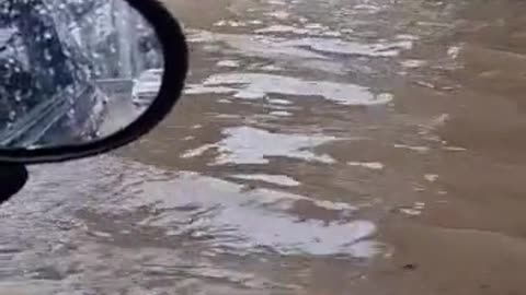 River under the bridge