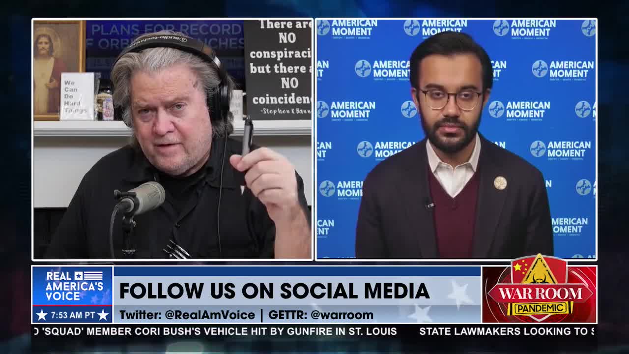Saurabh Sharma Talks Ukraine On War Room With Steve Bannon January 28, 2021