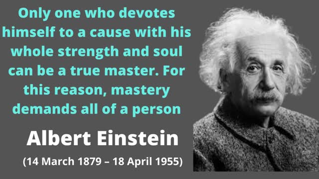 Life Changing Quotation Albert Einstein