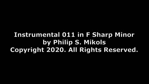 Instrumental 011 in F# Minor