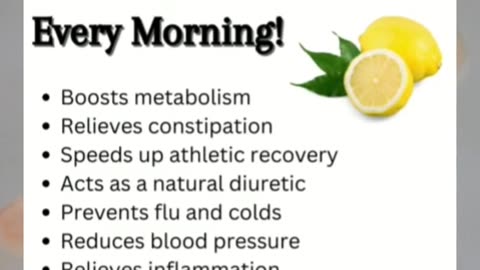 Lemon Water Benefits: Boost Metabolism & More 2023 #shorts