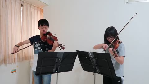 ABBA I Have a Dream for 2 Violins 我有個夢想 (考前的小提琴二重奏)