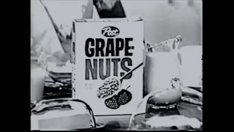 Post Grape Nuts Commercial