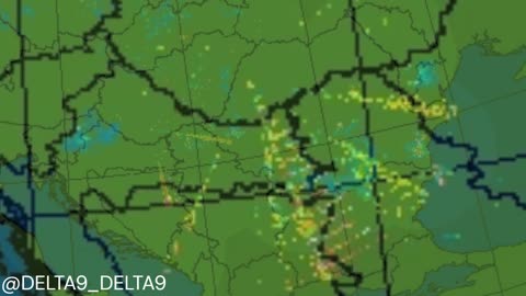 radar anomalies appearing over parts of Europe 16.12.24