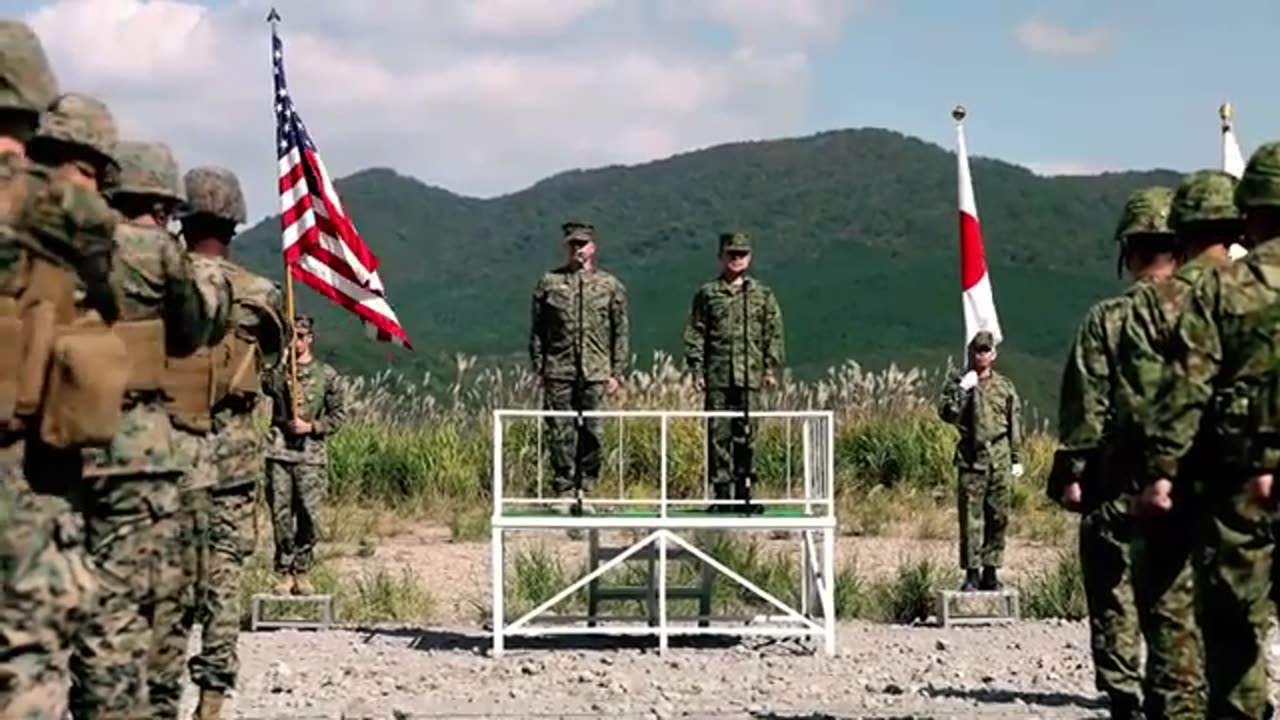 US Marines and Japanese Army Conduct Resolute Dragon 23 Military Exercise