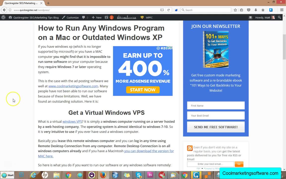 How to Use A Remote Windows VPS Using Remote Desktop Connection (2022)