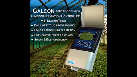 Review: Galcon GAEBS0002U1 8054 AC-4S 4-Station Timer Propagation & Irrigation Smart sprinkler...