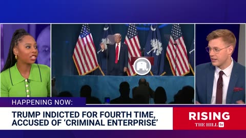 TRUMP Indicted For FOURTH TIME ON RICO Charges: 'Witch Hunt Continues'?: Rising Reacts