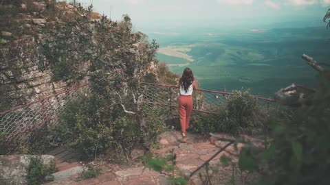 A WOMEN NEAR HILL