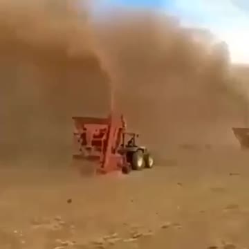 TEMPESTADE DE AREIA ARTIFICIAL