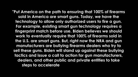 they are coming for your guns