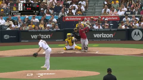 D-backs vs. Padres Game Highlights (8_19_23) _ MLB Highlights(720P_60FPS)