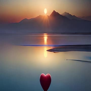 flowers, heart, feelings